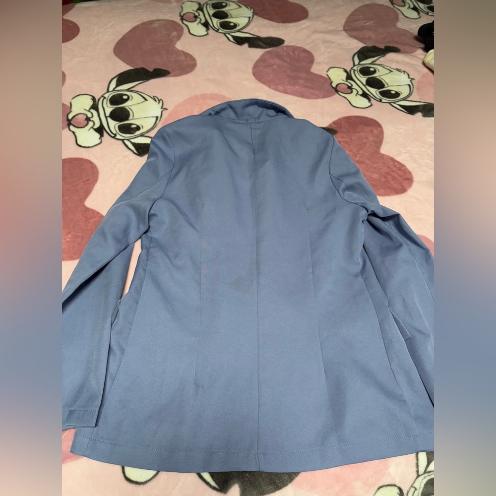 SHEIN Lilac Button Blazer - Picture 3 of 3